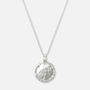 Snow Leopard Talisman Silver