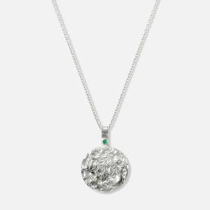 Snow Leopard Talisman Silver