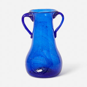 Lapis Vase with handles