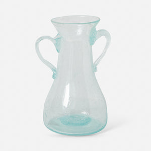 Aqua Vase with handles