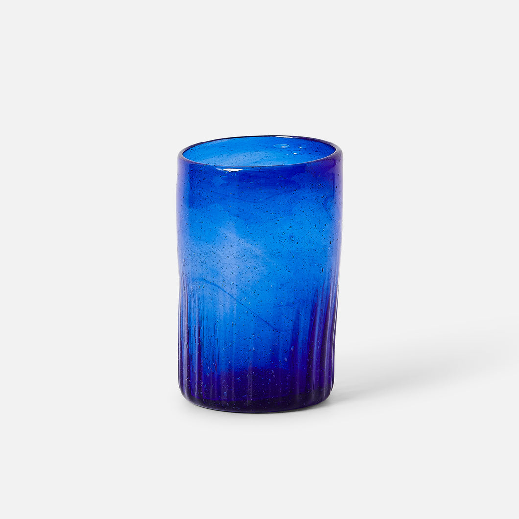 Six Ripple Lapis Tumblers - ISHKAR