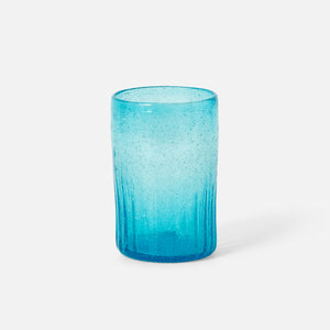 Six Ripple Turquoise Tumblers - ISHKAR