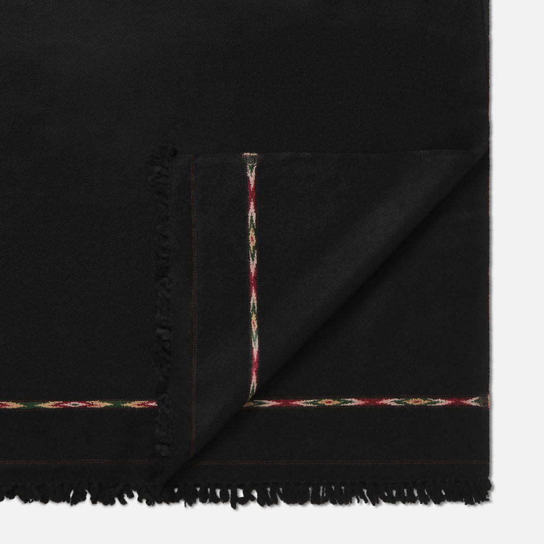 Black Patoo Blanket - ISHKAR