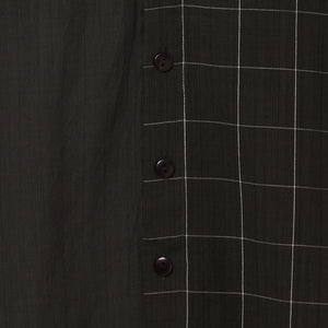 Charcoal Checked Summer Shirt