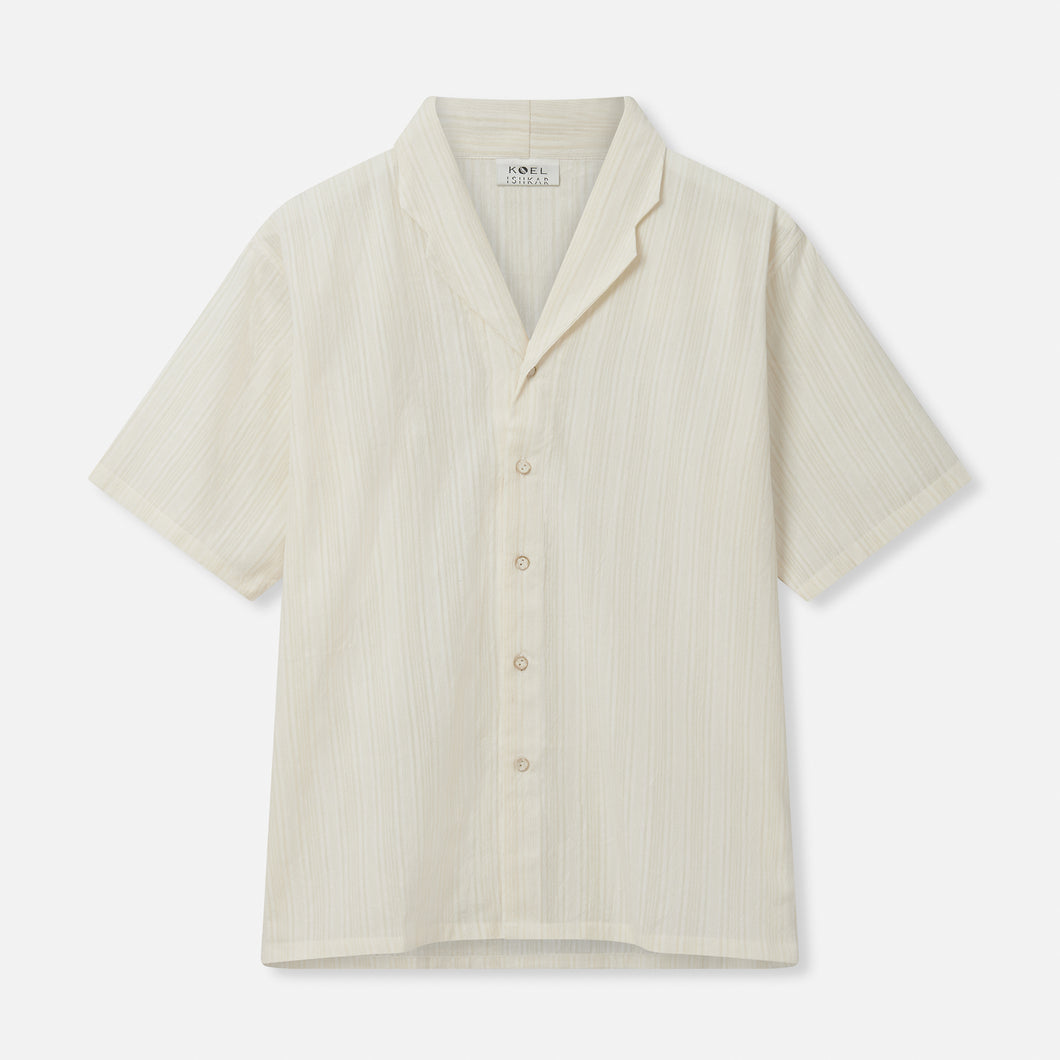 White Stripe Summer Shirt